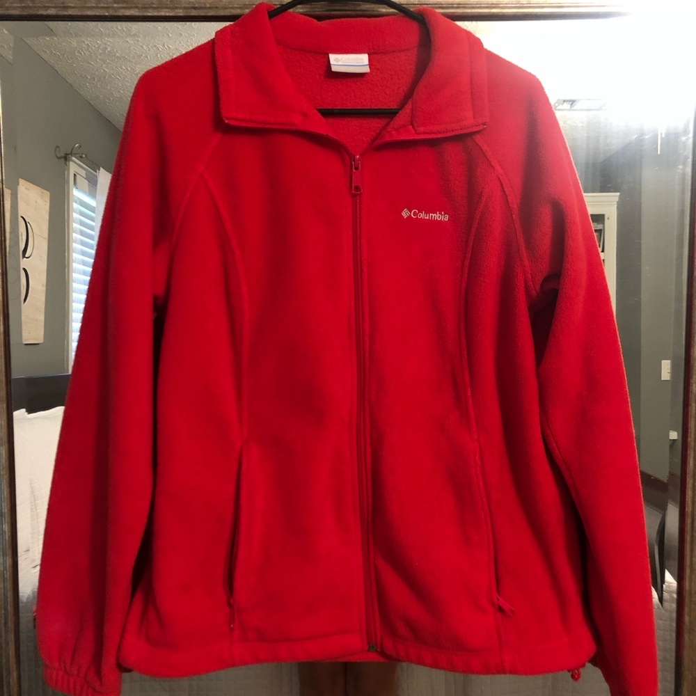 Women’s Large Red Columbia Jacket